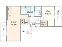 【東京都/練馬区小竹町】フルール小竹 間取り図