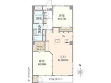 【東京都/練馬区貫井】富士見台マンション 間取り図