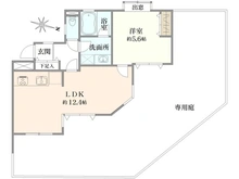 【東京都/練馬区氷川台】朝日ラ・パリオ氷川台 間取り図