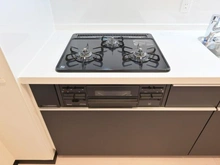 【東京都/練馬区三原台】アルス石神井公園 キッチン:三口コンロ