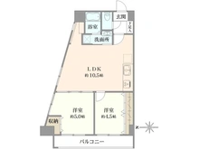 【東京都/練馬区貫井】富士見台永谷コーポラス 間取り図