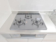 【東京都/中野区若宮】メインステージ中野 キッチン：三口コンロ