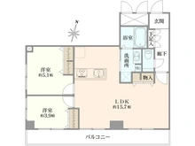 【東京都/板橋区蓮沼町】ウィンベルコーラス蓮沼 間取り図