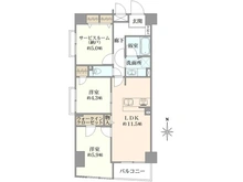 【東京都/練馬区中村北】ランドステージ練馬 間取り図
