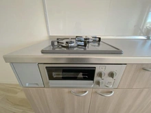 【埼玉県/和光市中央】レーヴTAKEDA和光 キッチン：二口コンロ