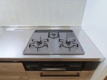 【東京都/中野区江原町】グリーンキャピタル中野江原町 キッチン：三口コンロ