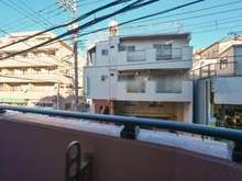 【東京都/練馬区羽沢】ウイングストリーム氷川台コート 眺望：バルコニーから（大規模修繕工事中）