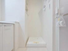 【東京都/練馬区羽沢】ウイングストリーム氷川台コート 洗面所：防水パン