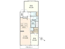 【東京都/練馬区豊玉北】江古田第二ローヤルコーポA棟 間取り図