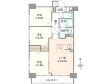 【東京都/練馬区高野台】セザール練馬高野台 間取り図