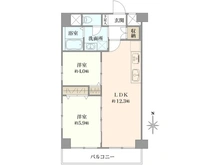 【東京都/練馬区貫井】ライオンズマンション富士見台第2 間取り図