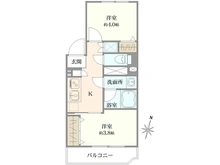 【東京都/練馬区中村南】鷺宮兼六ハイム 間取り図