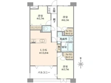【東京都/練馬区中村】グランシティ練馬中村橋 間取り図