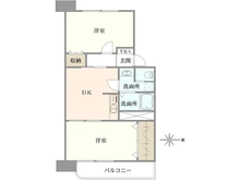 【東京都/練馬区豊玉北】三田桜台第二コーポ 間取り図
