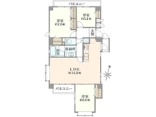 【東京都/練馬区氷川台】コスモ氷川台 間取り図