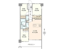 【東京都/練馬区貫井】ヴェレーナ練馬ぬくいの森 間取り図