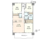【東京都/練馬区貫井】ロイヤルシャトー中村橋 間取り図