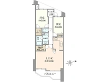 【東京都/中野区江原町】グローリオ中野新江古田 間取り図
