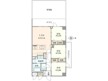 【東京都/練馬区豊玉中】エルデンシア練馬 間取り図