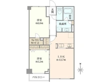 【東京都/練馬区田柄】ヴィルヌーブ光が丘公園 間取り図