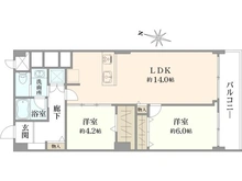 【東京都/練馬区豊玉上】桜台ハイライズ 間取り図