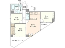 【東京都/練馬区富士見台】セザール富士見台 間取り図