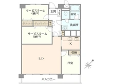【東京都/西東京市谷戸町】ひばりヶ丘プラザ 間取り図