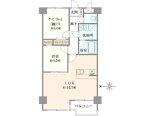 【東京都/練馬区豊玉南】ライオンズマンション野方 間取り図