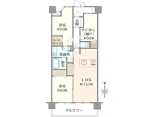 【東京都/練馬区南大泉】ダイアパレス南大泉 間取り図