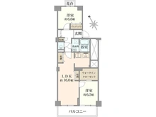 【東京都/練馬区石神井台】上石神井ハイム 4号棟 間取り図