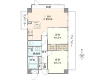 【東京都/練馬区豊玉中】ライフヴィラ豊玉 間取り図