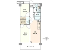 【東京都/練馬区貫井】クリオ中村橋弐番館 間取り図