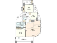 【東京都/練馬区平和台】D’クラディア平和台 間取り図