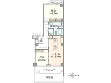 【東京都/練馬区中村】中村グリーンマンション 1号棟 間取り図