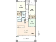 【東京都/練馬区中村南】イニシア練馬ブライトステージ 間取り図