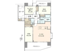 【東京都/練馬区中村北】クリオ中村橋壱番館 間取り図