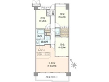 【東京都/練馬区貫井】サンクレイドル中村橋 間取り図