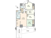 【東京都/清瀬市元町】アイディーコート清瀬 間取り図