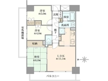 【埼玉県/朝霞市三原】志木南パーク・ホームズ 間取り図
