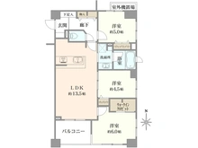 【東京都/板橋区東新町】サンクタス城北中央公園ブラウンコート 間取り図