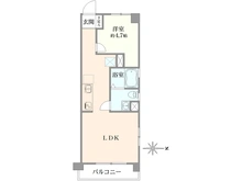 【東京都/練馬区豊玉中】ゴールドハイツ豊玉 間取り図