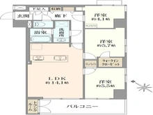 【東京都/練馬区高松】セザール光が丘 間取り図