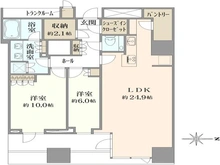 【東京都/港区三田】三田ガーデンヒルズ　イーストヒル 間取り図