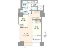 【東京都/港区三田】三田ガーデンヒルズ　ノースヒル 間取り図