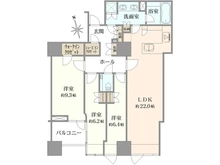 【東京都/港区三田】三田ガーデンヒルズ ノースヒル 間取り図