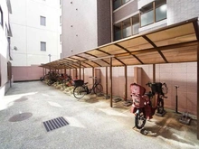 【東京都/港区白金台】シルバーパレス白金台 駐輪場