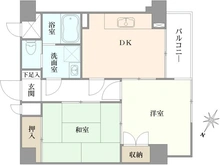 【東京都/港区白金台】シルバーパレス白金台 間取り図