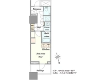 【東京都/港区三田】三田ガーデンヒルズ　 ノースヒル 間取り図
