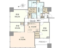 【東京都/港区白金】白金ザ・スカイ EAST 間取り図