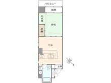 【東京都/港区新橋】エムエフ新橋 間取り図